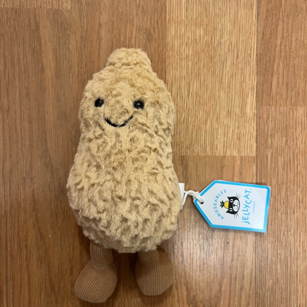 Jellycat Amuseables Peanut – Small Size – NWT